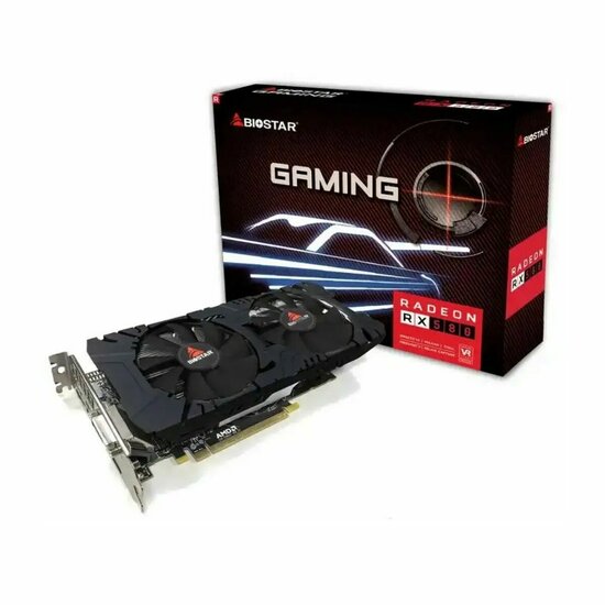 Videokaart Biostar VA5815TQ82 RADEON RX 580 8 GB GDDR5 1