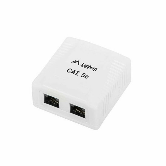 Connector RJ45 Categorie 5 UTP Lanberg OU5-0002-W 1