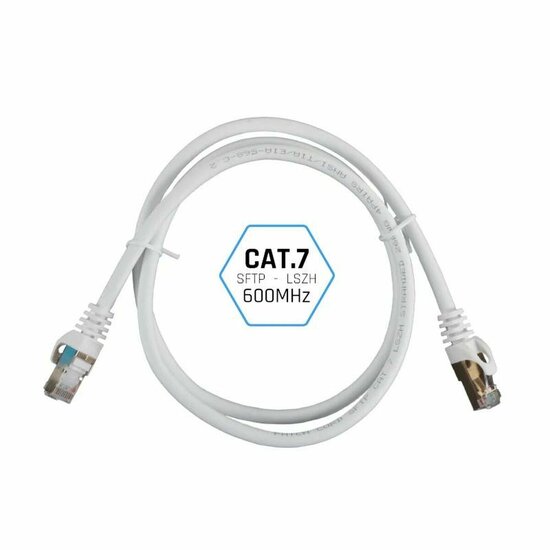 Cat7 FTP kabel iggual IGG318638 Wit 5 m 3