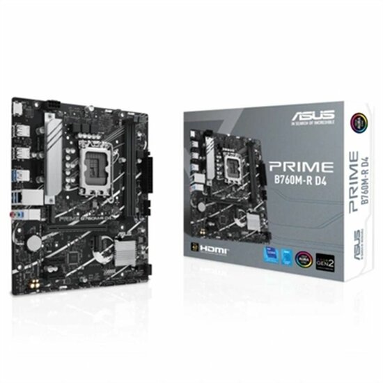 Moederbord Asus B760M-R D4 LGA 1700 Intel B760 1