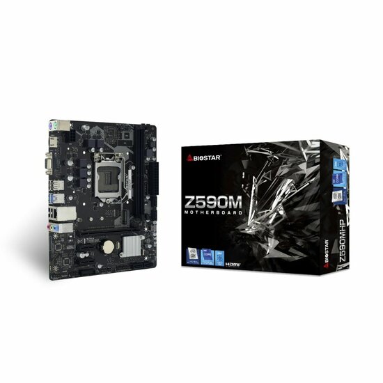 Moederbord Biostar Z590MHP Intel Z590 LGA 1200 1