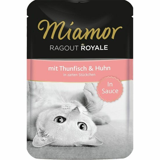 Kattenvoer Miamor 74071 Kip Tonijn Vis 100 g 1