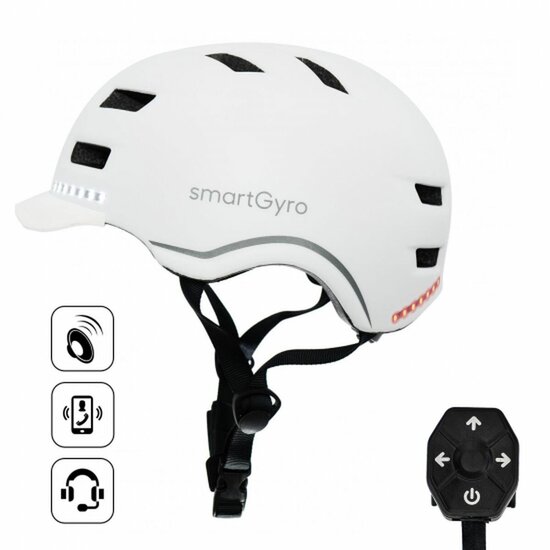 Helm voor Elektrische step Smartgyro SMART PRO Wit 1