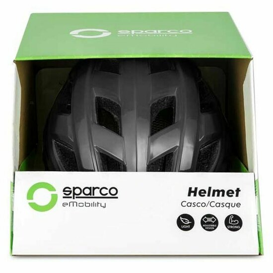 Helm voor Elektrische step Sparco SPCSE300BK Grijs Zwart 1