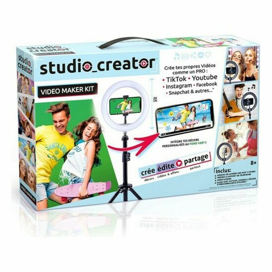 Oplaadbaar Selfie Video Maker Kit 1