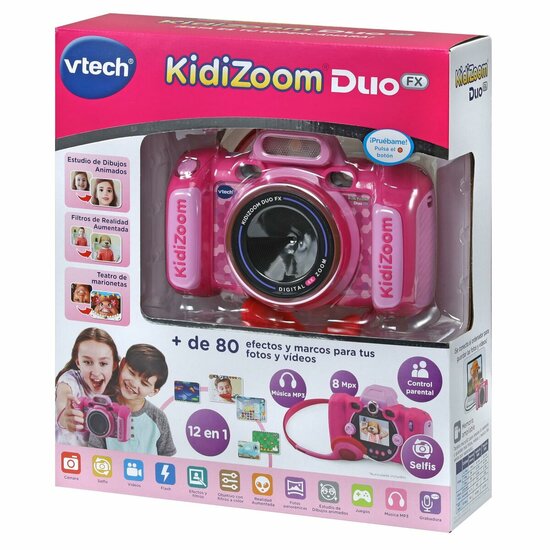 Fotocamera (speelgoed) Vtech Kidizoom Duo DX Roze 4