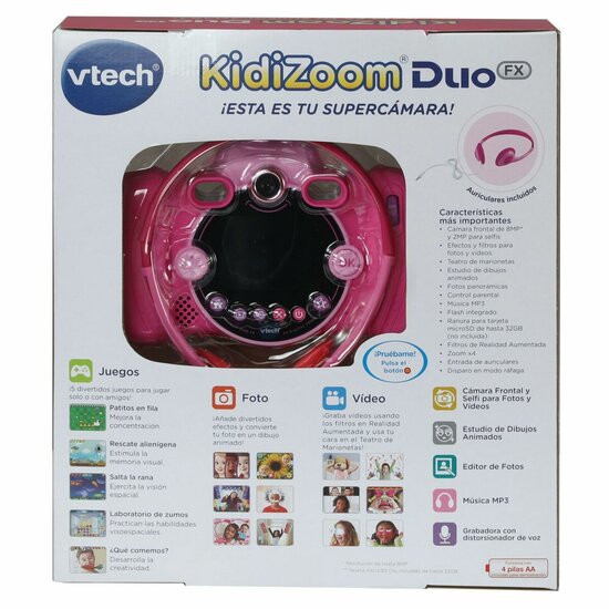 Fotocamera (speelgoed) Vtech Kidizoom Duo DX Roze 5