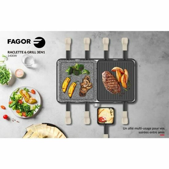 Grilplaat Fagor FGRG8 5