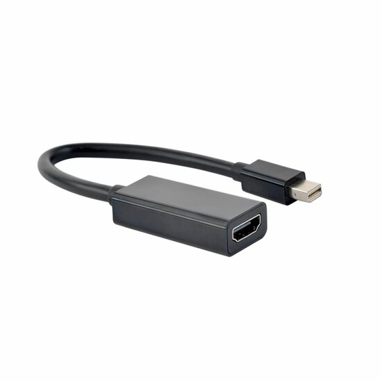 Adapter Mini DisplayPort naar HDMI GEMBIRD A-MDPM-HDMIF4K-01 Zwart 15 cm 1