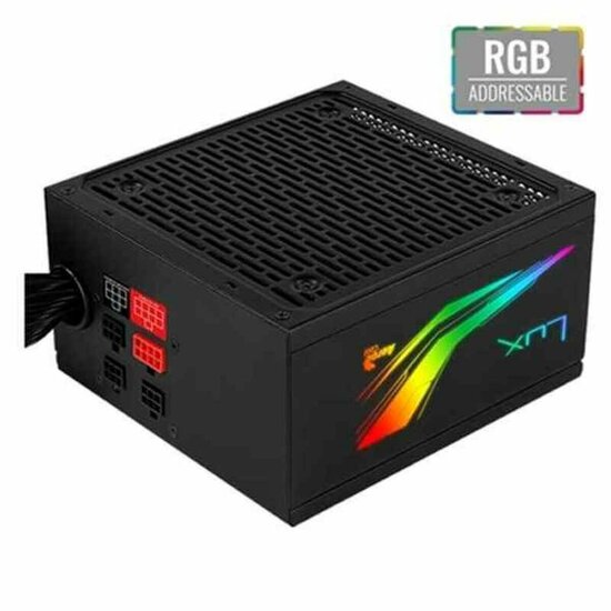 Voedingsbron Aerocool LUX RGB 550M ATX 550 W 80 Plus Bronze LED RGB 1