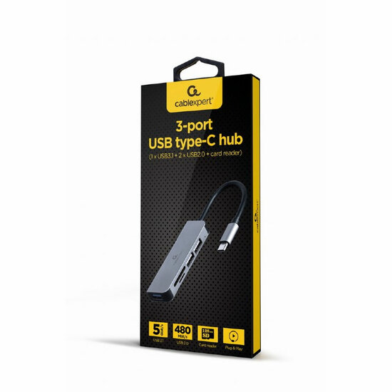 USB-HUB GEMBIRD UHB-CM-CRU3P1U2P2-01 1