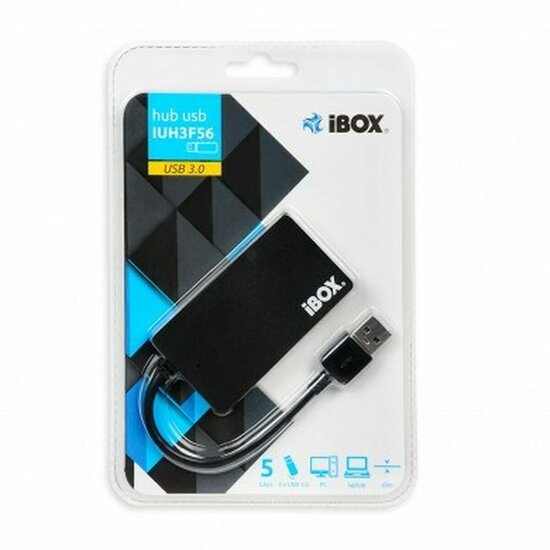 USB-HUB Ibox IUH3F56 Zwart 3