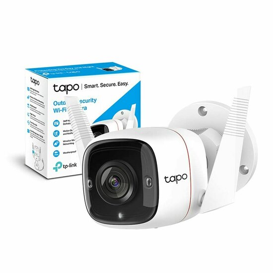 IP-Camera voor Buiten TP-Link Tapo C310 Wifi 2304 x 1296 px 1080 p Wit 3