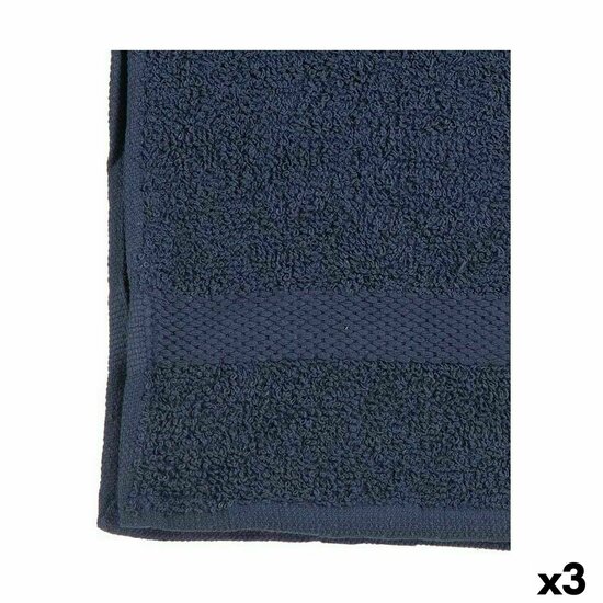 Badhanddoek Blauw 90 x 0,5 x 150 cm (3 Stuks) 1