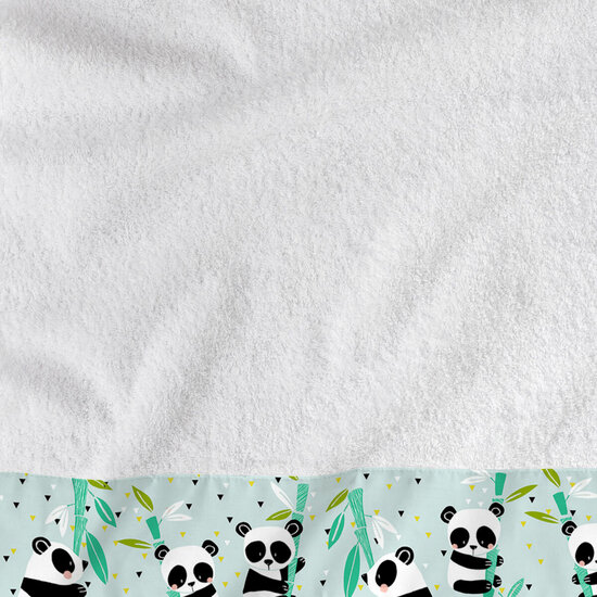 Handdoekenset HappyFriday Moshi Moshi Panda Garden Blue Blauw 2 Onderdelen 3