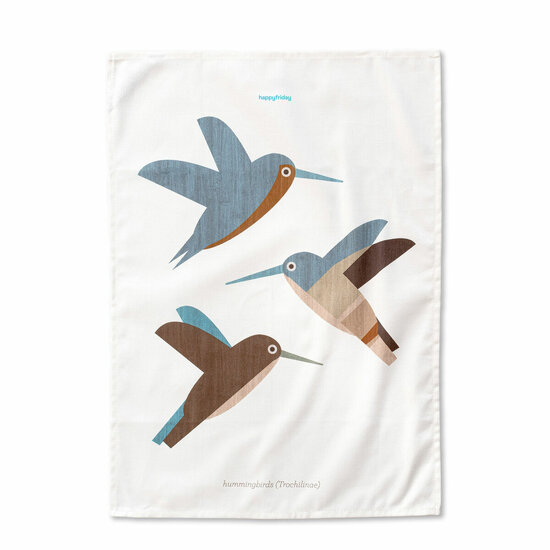 Keukendoek HappyFriday Colibri delphinae Multicolour 70 x 50 cm (2 Stuks) 2