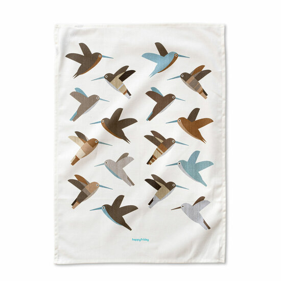 Keukendoek HappyFriday Colibri delphinae Multicolour 70 x 50 cm (2 Stuks) 3