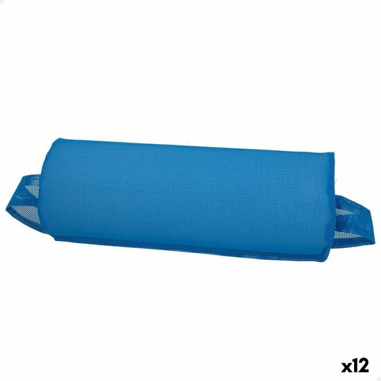 Stoelkussen Aktive Blauw 35 x 5 x 14 cm (12 Stuks) 1