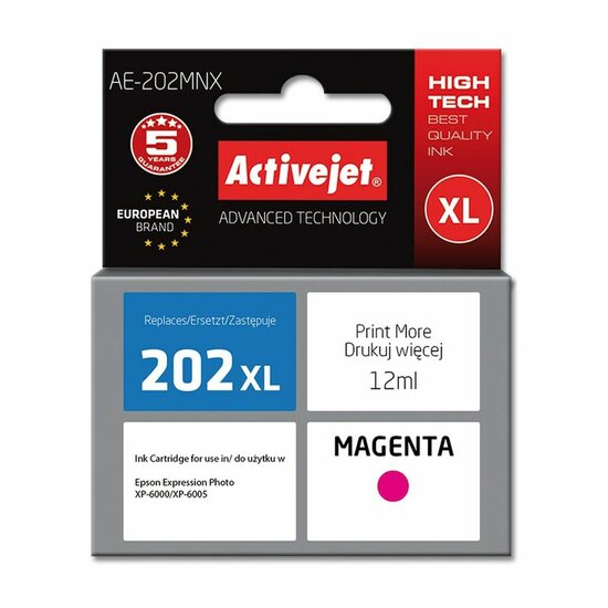 Originele inktcartridge Activejet AE-202MNX Magenta 1