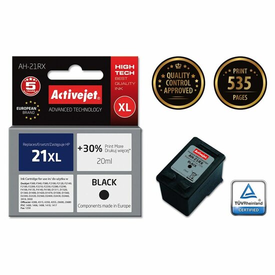 Originele inktcartridge Activejet AH-21RX Zwart 2