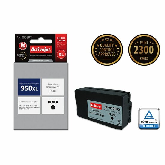 Originele inktcartridge Activejet AH-950BRX Zwart 2