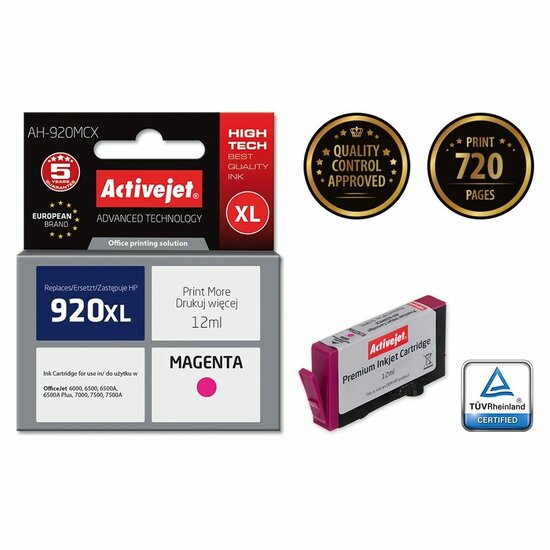 Originele inktcartridge Activejet AH-920MCX Magenta 2