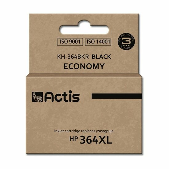 Originele inktcartridge Actis KH-364BKR Zwart 1