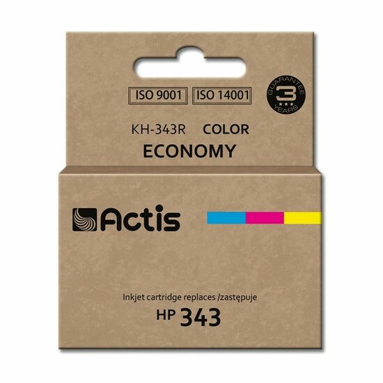 Compatibele inktcartridge Actis KH-343R Cyaan/Magenta/Geel 1