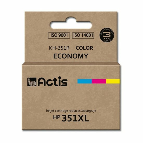 Originele inktcartridge Actis KH-351R Cyaan/Magenta/Geel 1