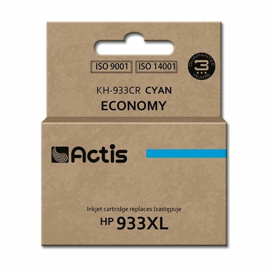 Originele inktcartridge Actis KH-933CR Blauw Cyaan 1