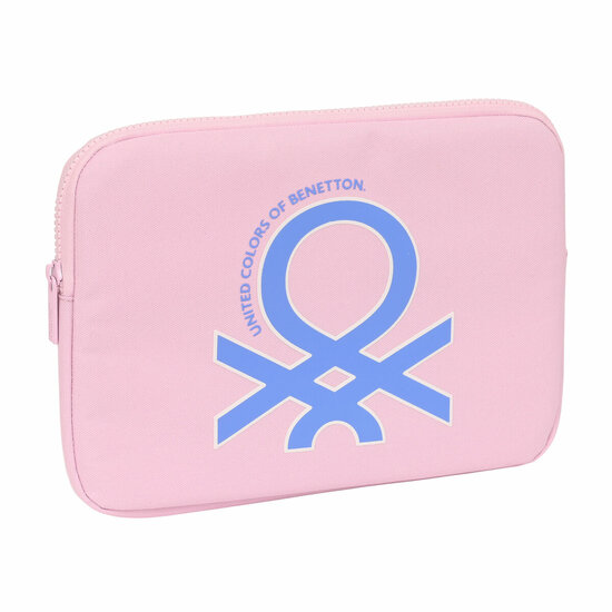 Laptophoes Benetton Pink Roze (31 x 23 x 2 cm) 1