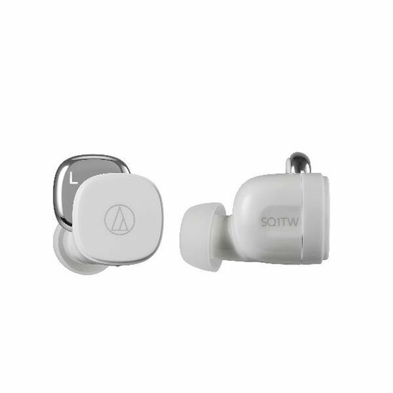 In-ear Bluetooth oordopjes Audio-Technica Iberia ATH-SQ1TWWH Wit 1