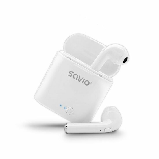 In-ear Bluetooth oordopjes Savio TWS-01 Wit 3