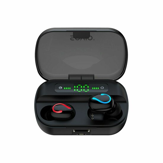 In-ear Bluetooth oordopjes Savio TWS-06 Zwart 6