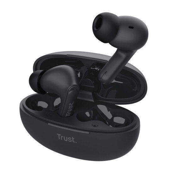 In-ear Bluetooth oordopjes Trust 25296 Zwart 1