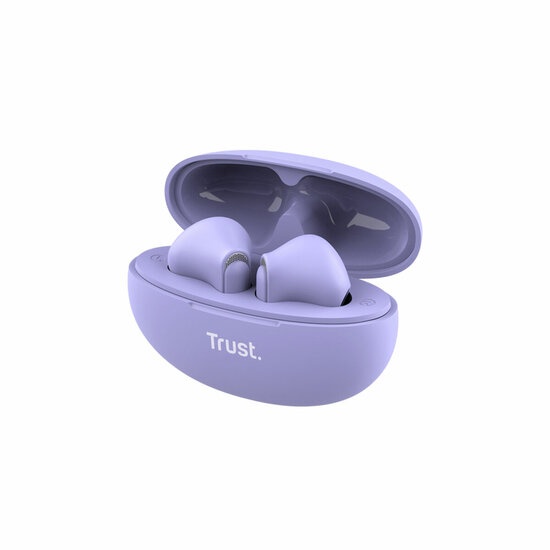 In-ear Bluetooth oordopjes Trust Yavi Paars 1