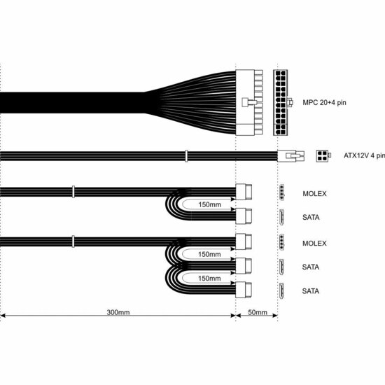 Voedingsbron Akyga AK-B1-450 450 W RoHS CE FCC REACH ATX 3