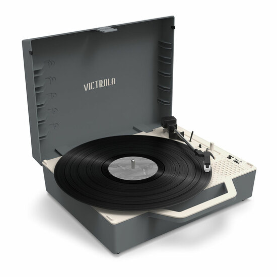 Platenspeler Victrola Re-Spin Grijs 1