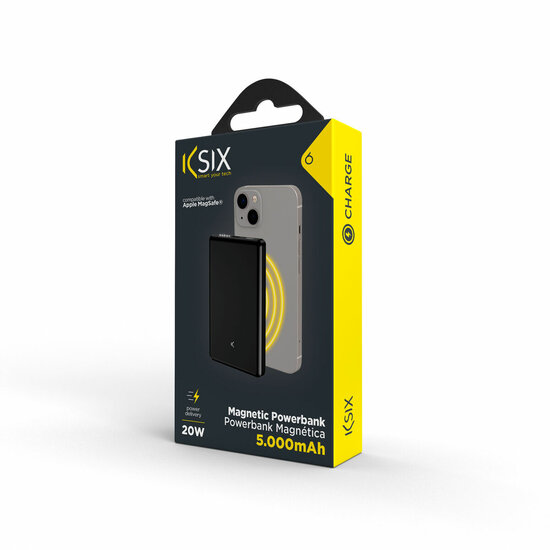 Powerbank KSIX Grijs 5000 mAh 1