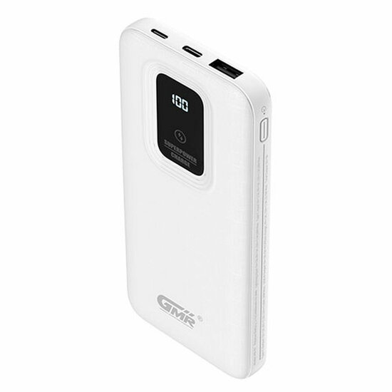 Powerbank Goms Herlaadbaar Wit USB-C 1