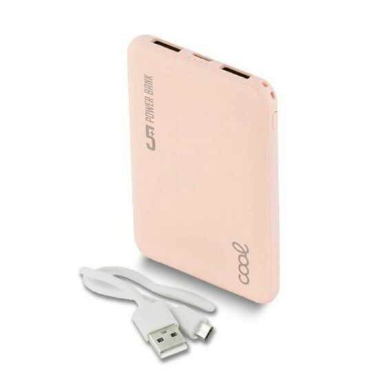 Powerbank Cool 5000 mAh Roze 2