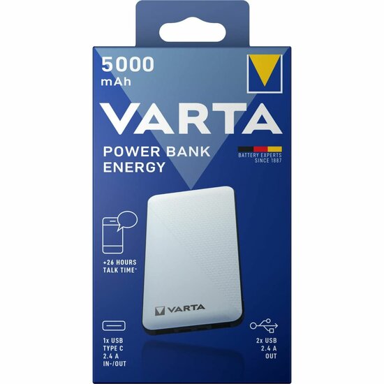 Powerbank Varta Energy 5000 mAh 4