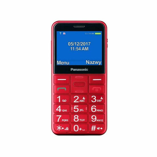 Senioren Telefoon Panasonic KX-TU155EXRN 2,4&quot; Rood 2