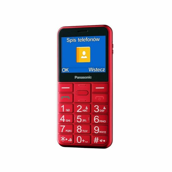 Senioren Telefoon Panasonic KX-TU155EXRN 2,4&quot; Rood 3