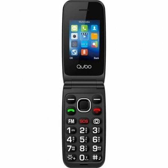 Senioren Telefoon Qubo NEO2NW BK SOS 2,4&quot; 32 MB 1