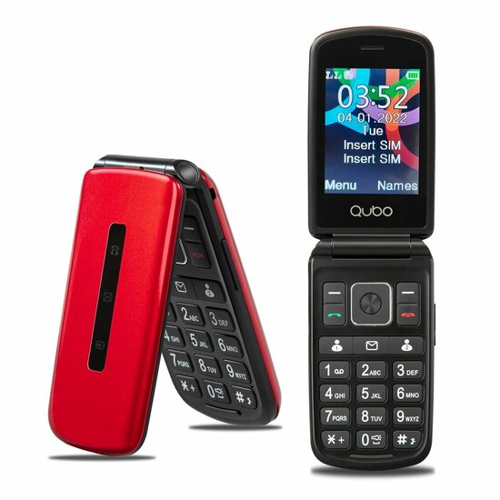 Senioren Telefoon Qubo P-210NWRD 32 GB 2,8&quot; 3