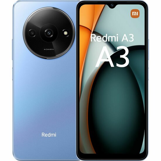 Smartphone Xiaomi Redmi A3 6,71&quot; Octa Core Mediatek Helio G36 3 GB RAM 64 GB Blauw 1