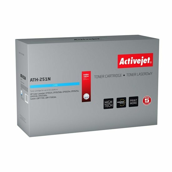 Compatibel Toner Activejet ATH-251N Cyaan 1