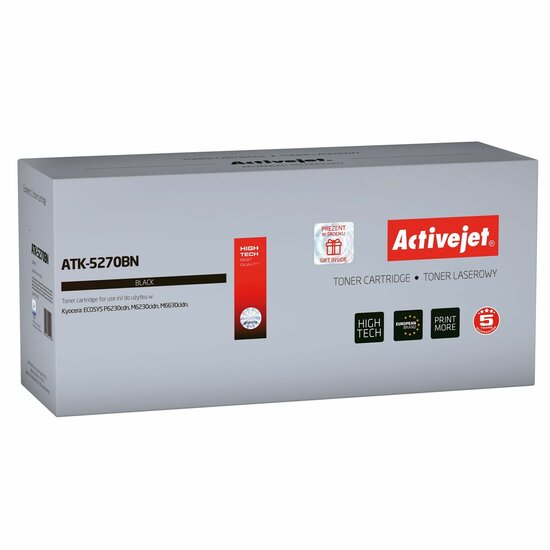 Compatibel Toner Activejet ATK-5270BN Zwart 1