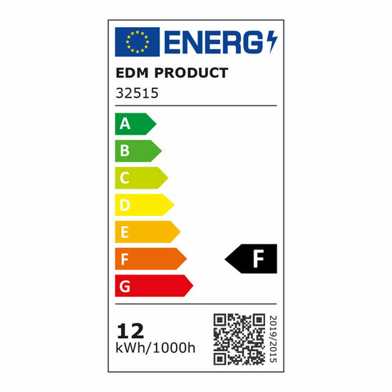 Plafondlamp LED EDM F 12 W (4000 K) 4